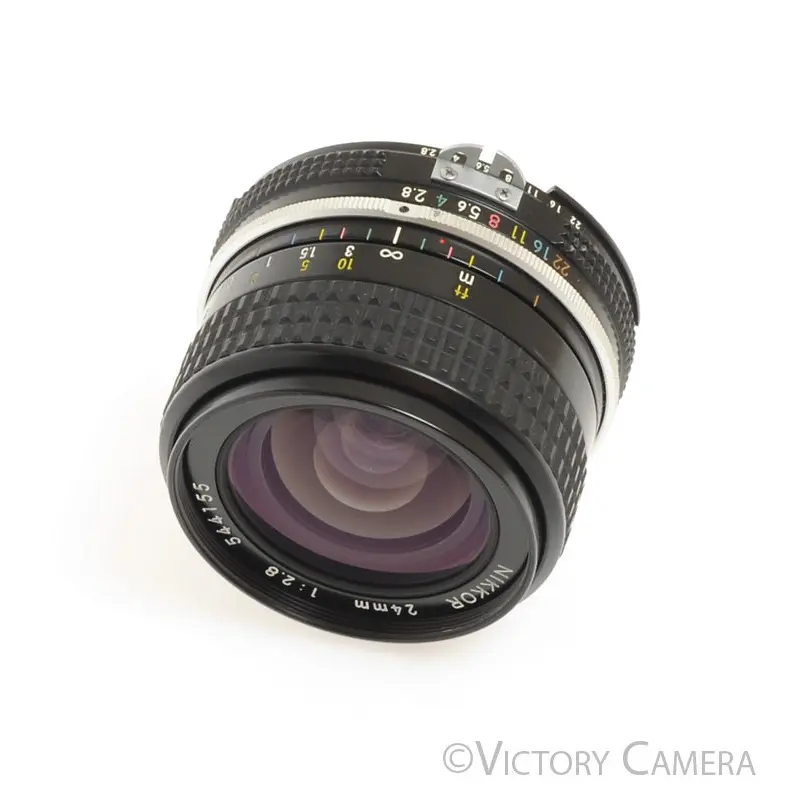 Nikon Nikkor 24mm f2.8 AI Wide Angle Prime Lens   [EXC+]