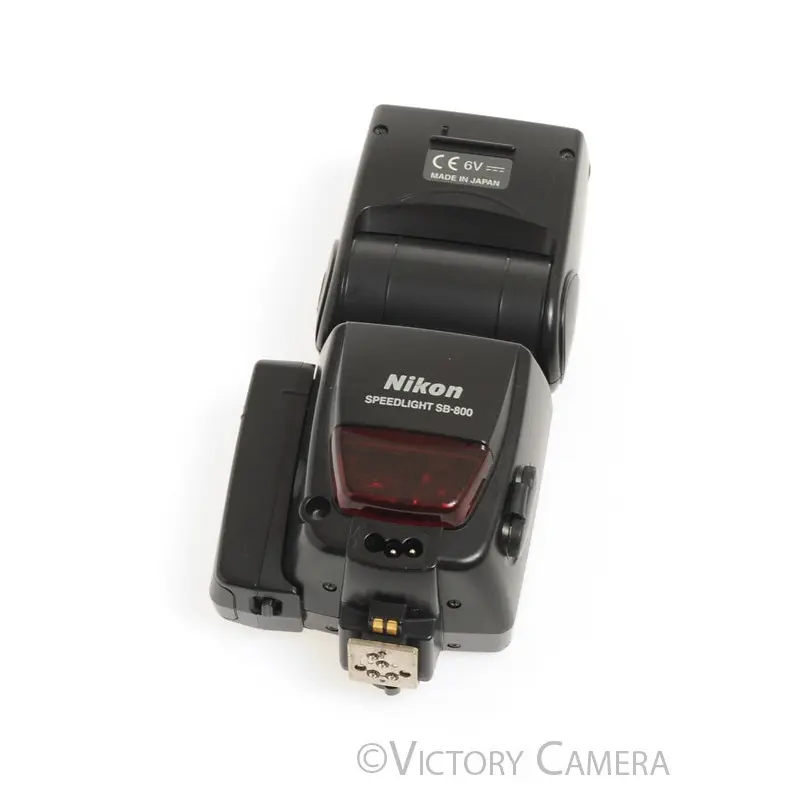 Nikon SB-800 Speedlight Flash w/ SD-800 Battery Extension [Good]