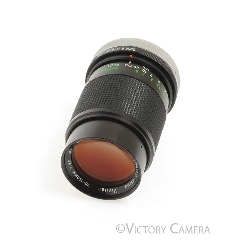 Vivitar 70-150mm f3.8 MC Macro Zoom Lens for Canon FD   [EXC+]