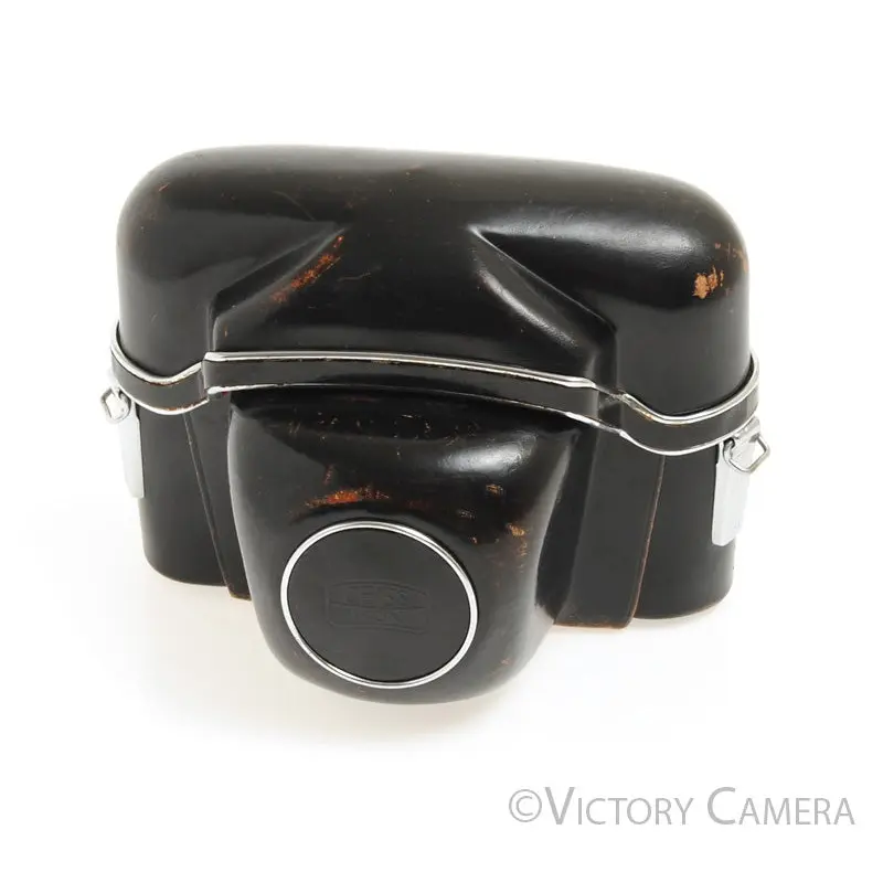 Zeiss Ikon Contarex "Bullseye" Camera Everready Case Black [EXC-]