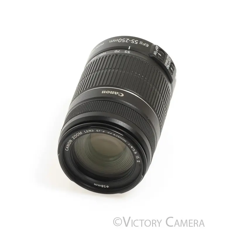 Canon EF-S 55-250mm f4-5.6 IS Telephoto Zoom Lens [EX+]