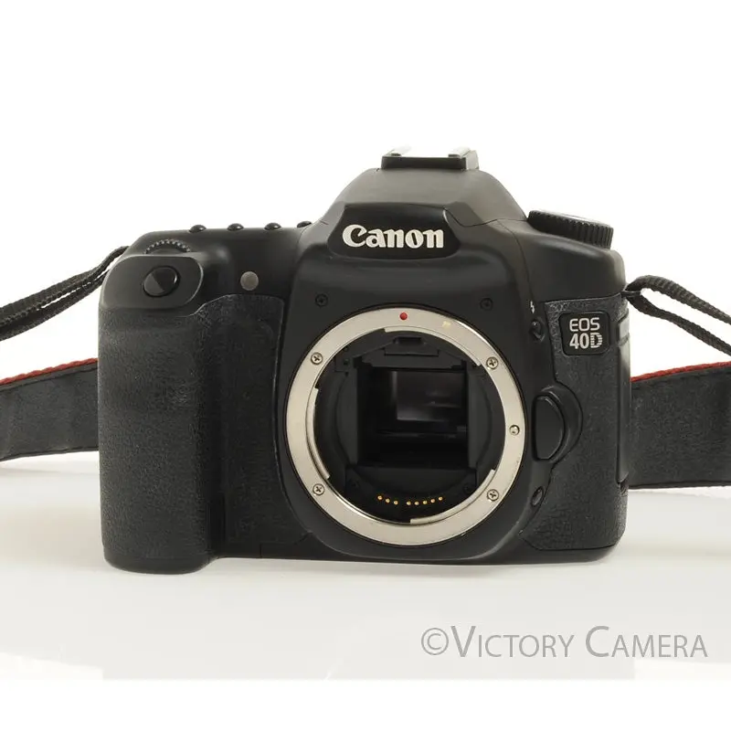 Canon EOS 40D 10.1MP Digital SLR Camera Body w/ Battery & Charger [EX+]