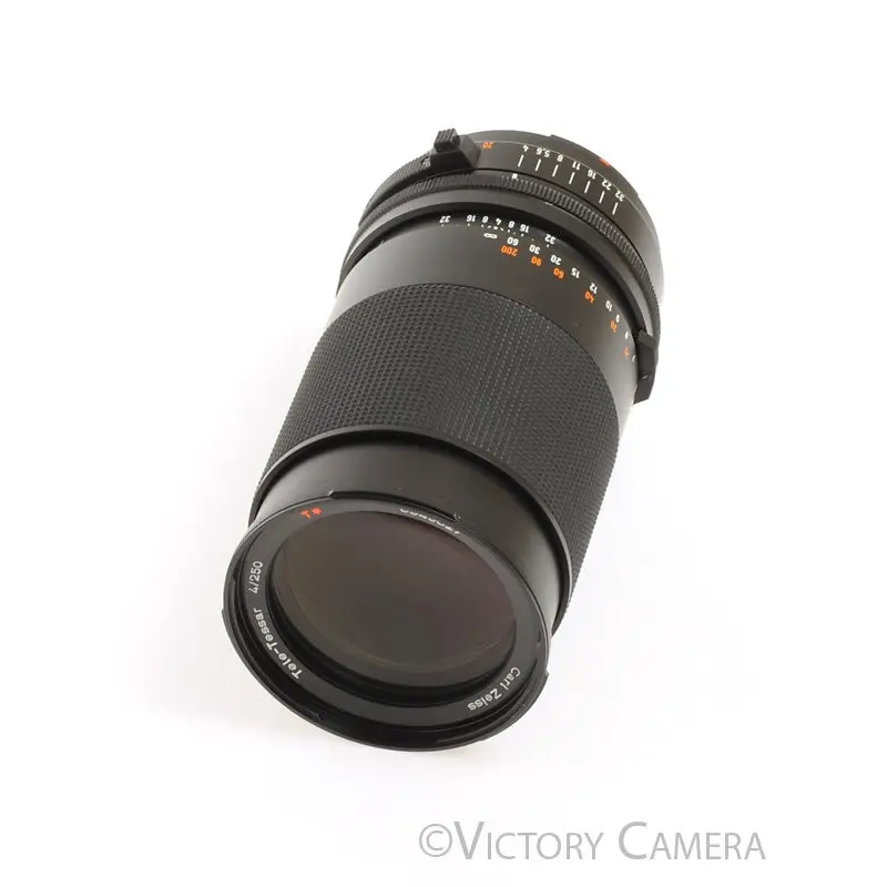 Hasselblad Zeiss 250mm f4 Tele-Tessar T* F Lens (for focal plane only) [EX+]