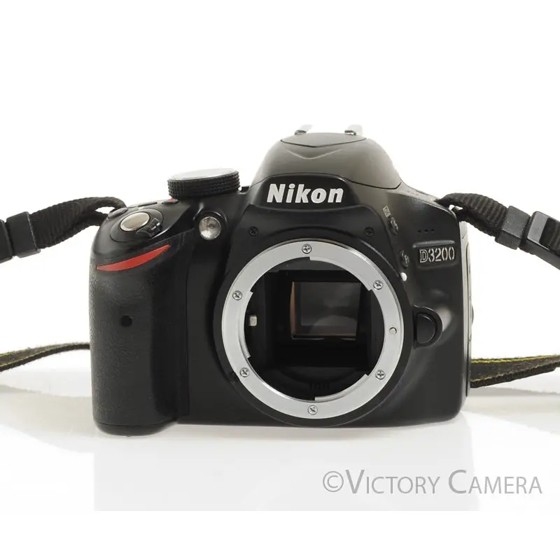 Nikon D3200 24.2MP Digital SLR Camera Body -Clean, Low Shutter Count- [EXC+]