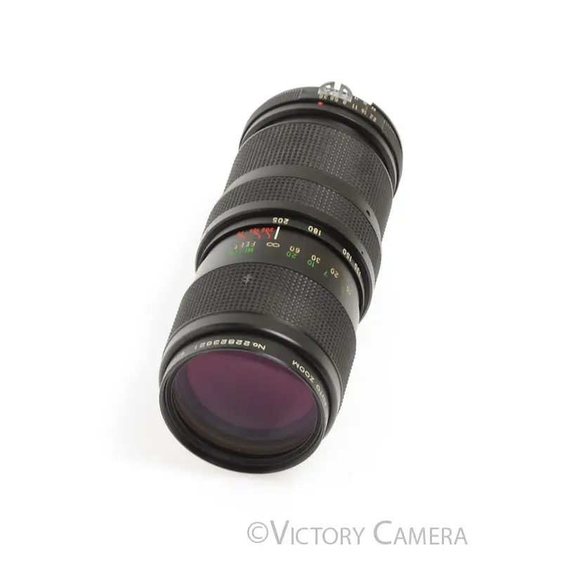 Vivitar 75-205mm f3.8 Telephoto Macro Zoom Lens for Nikon AI [EX+]