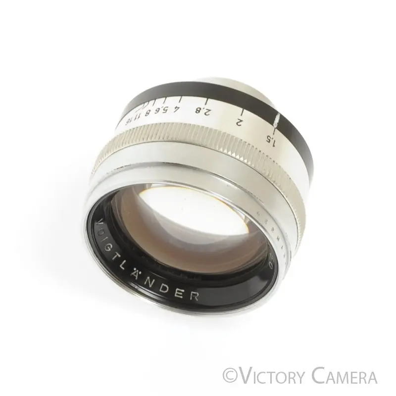 Voigtlander 50mm f1.5 Nokton Prime Lens for Prominent [EX]