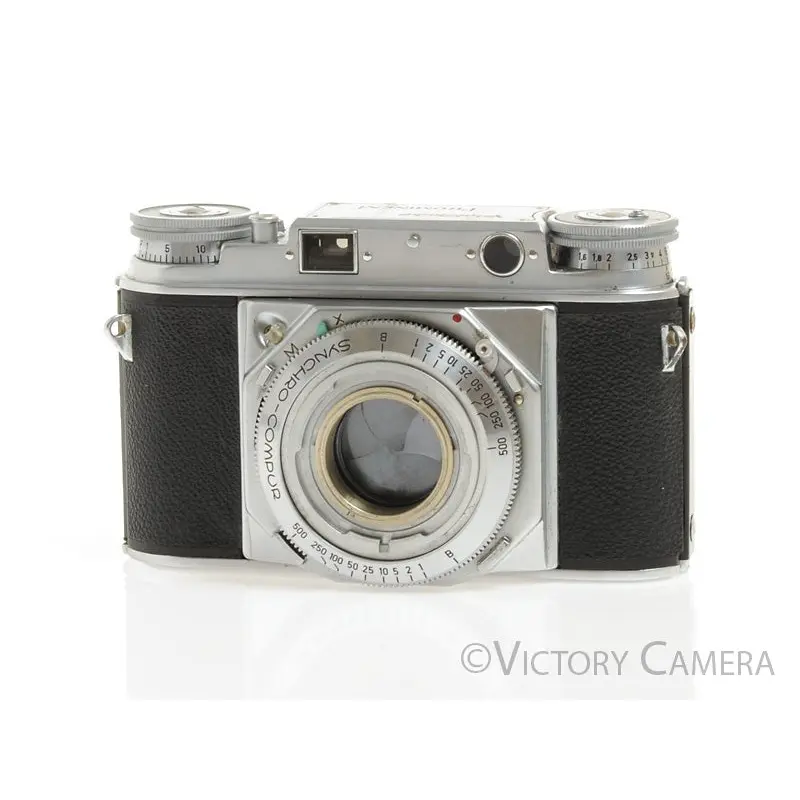 Voigtlander Prominent Chrome 35mm Rangefinder Camera [EX]