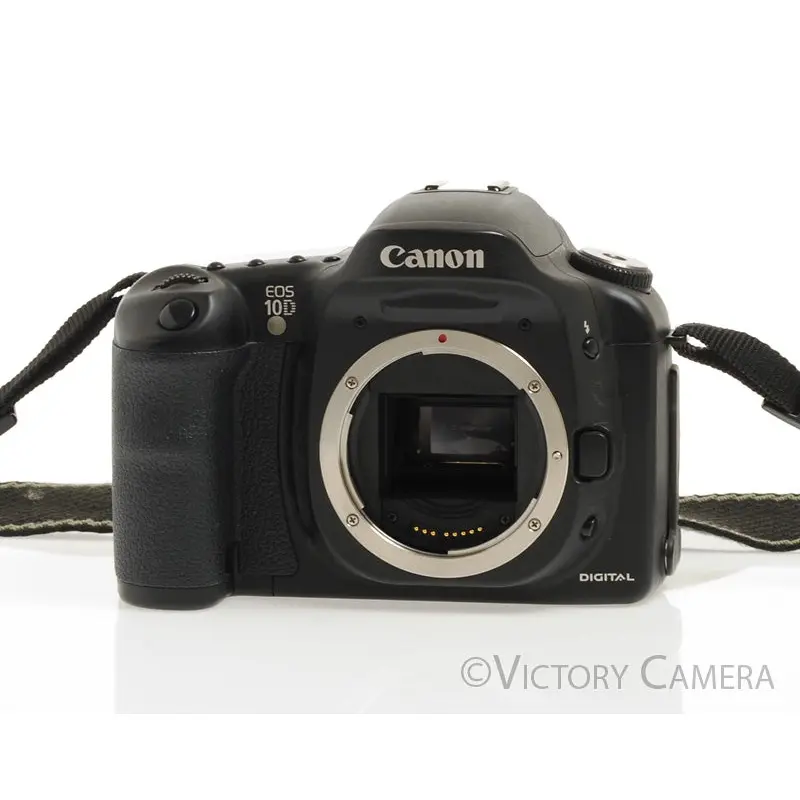 Canon EOS 10D 6.3MP Digital SLR Camera Body w/ Charger [EX+]