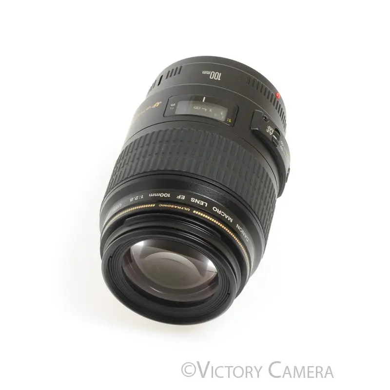 Canon EOS EF 100mm f2.8 USM 1:1 Macro AF Telephoto Prime Lens [MINT-]