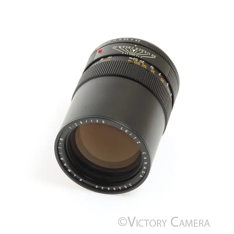 Leitz Leica Elmarit-R 135mm F2.8 3 Cam V2 SLR Lens w/ Box [EX+]