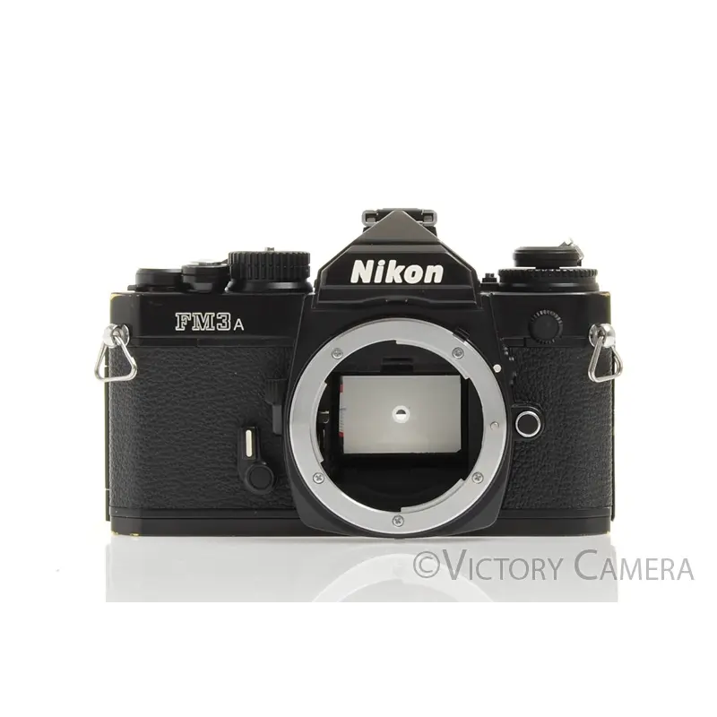 Nikon FM3a Black 35mm Camera Body -Nice, New Seals- [EXC-]