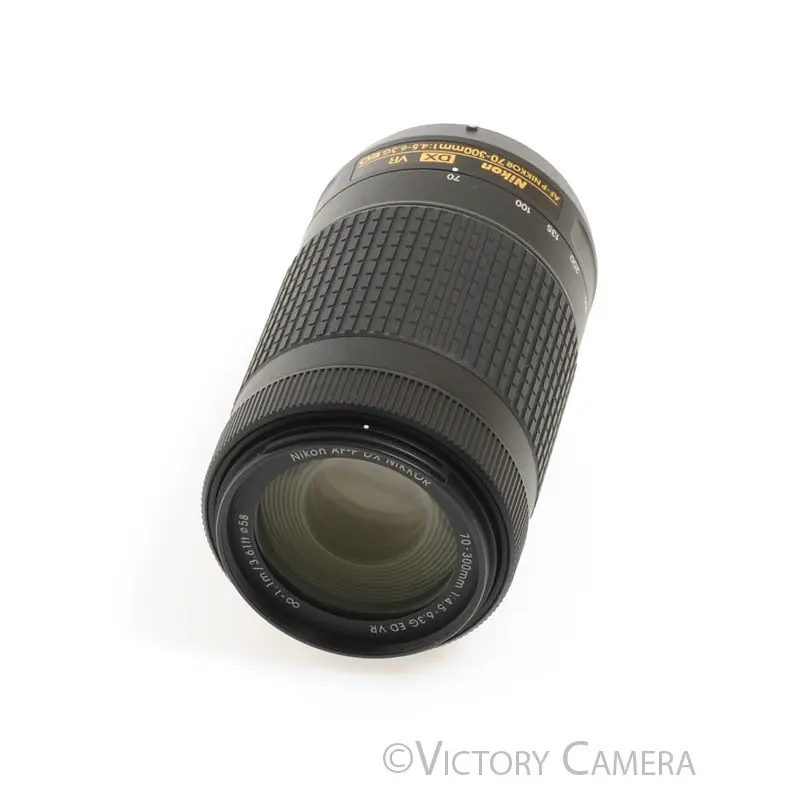 Nikon Nikkor AF-P DX 70-300mm f4.5-6.3 G ED Telephoto Zoom Lens [MINT-]