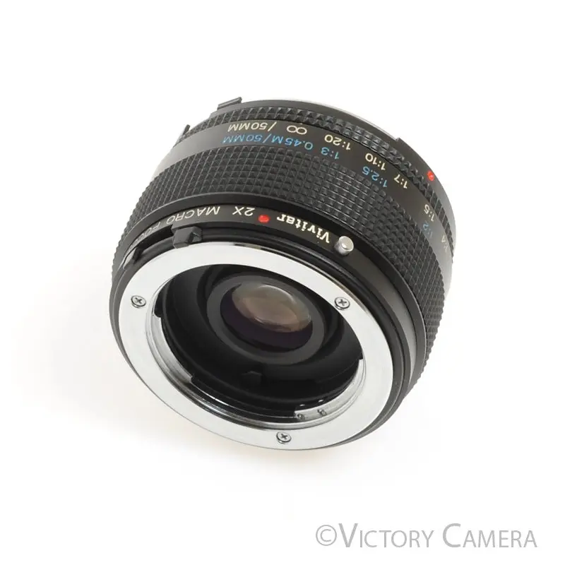 Vivitar Minolta Tele-Macro 2x 1:1 Teleconverter w/ Case for Minolta [MINT-]