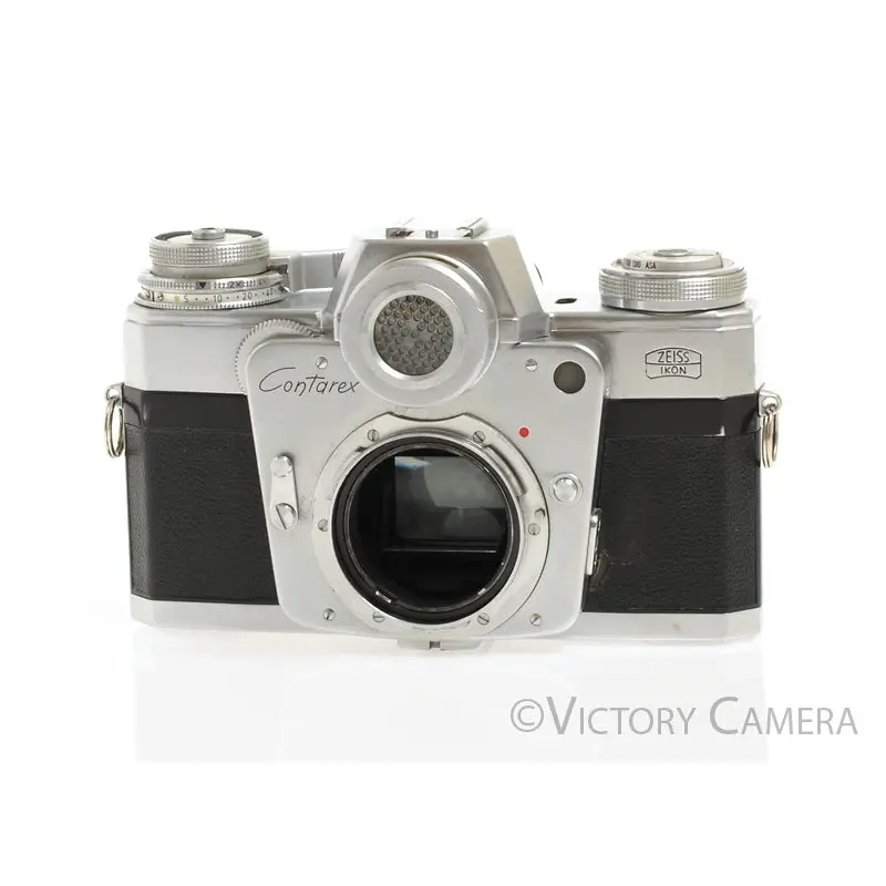 Zeiss Ikon Contarex "Bullseye" 35mm SLR Film Camera -Needs CLA- [AS-IS]