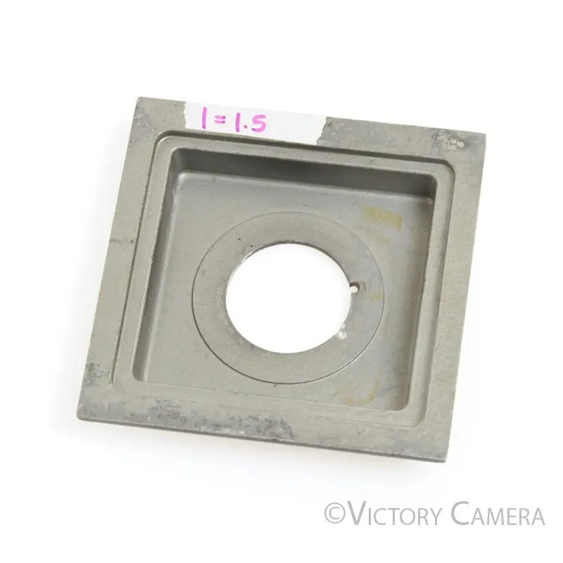 Graflex Graphic View Recessed Lens Board for #0 Shutter  [EXC]
