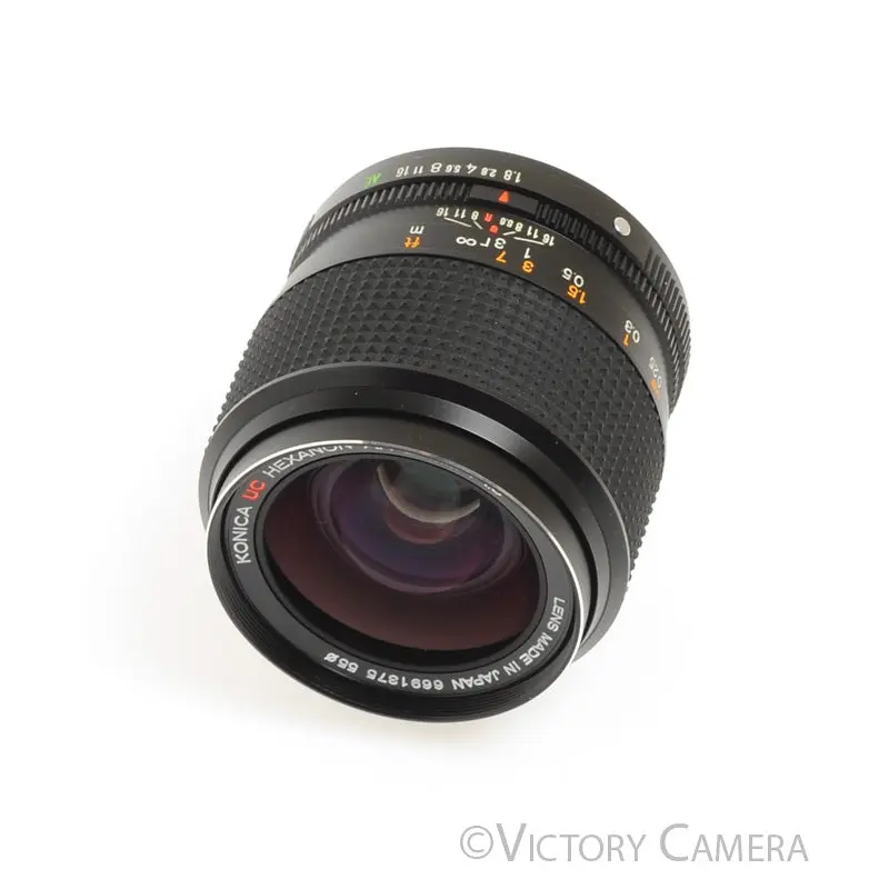 Konica Hexanon 28mm F1.8 AR Wide Angle Lens [MINT-]