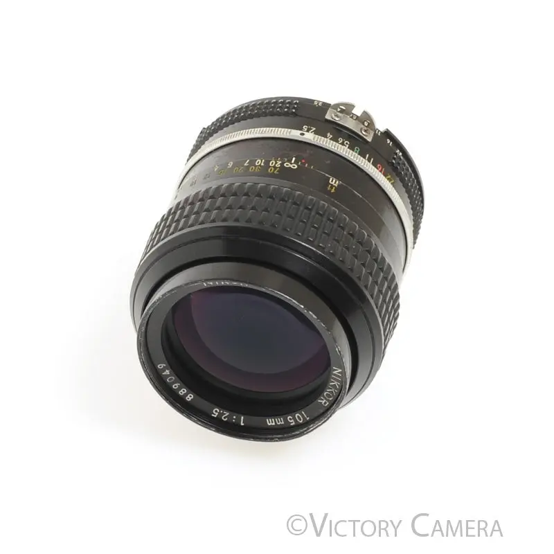Nikon Nikkor 105mm f2.5 Photomic AI Portrait Prime Lens  [BAR]