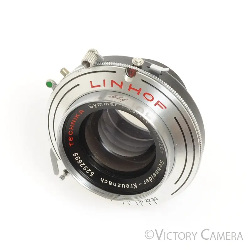 Linhof Schneider Convertible Symmar 150mm f5.6 4x5 View Camera Lens [EX-]