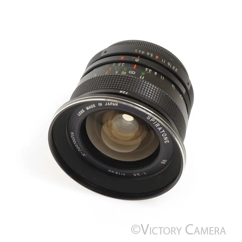 Spiratone YS 18mm F3.5 Pentax m42 Screw Mount Ultrawide Lens [EX-]