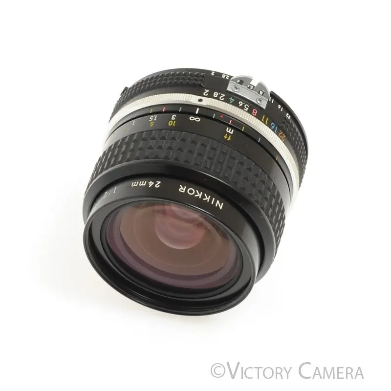 Nikon Nikkor 24mm f2 AI FAST Wide Angle Lens [EXC+]