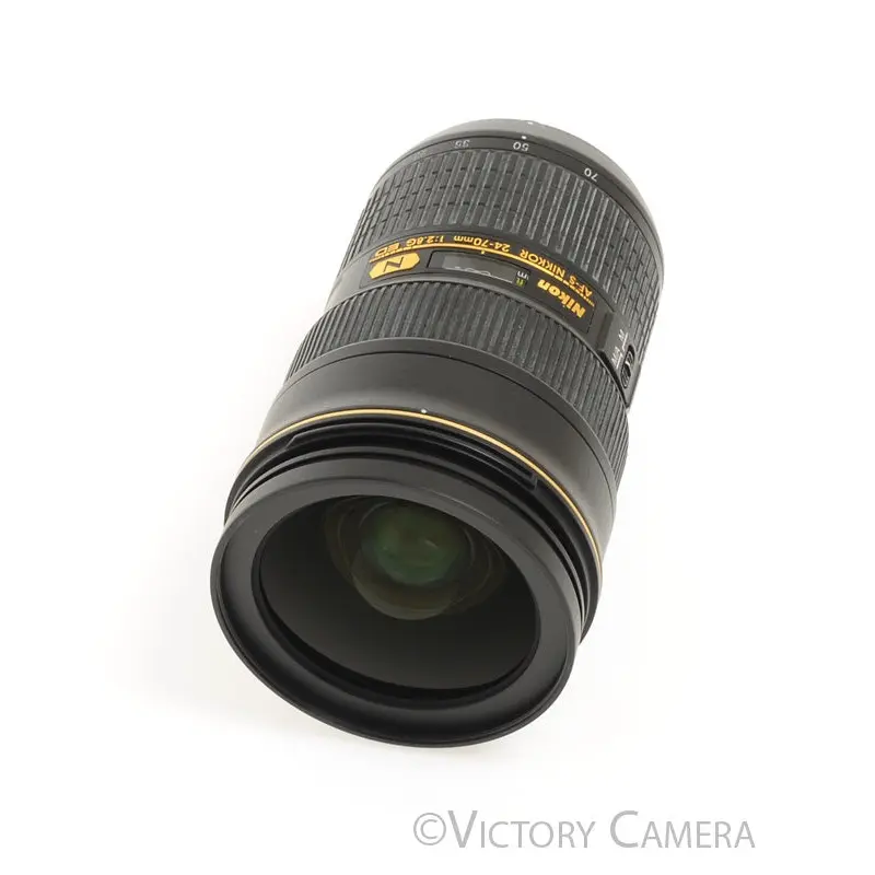 Nikon Nikkor AF-S 24-70mm f2.8 G ED N Zoom Lens w/ Shade [EXC]