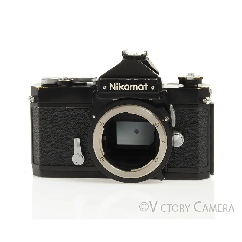Nikon Nikkormat FT-N FTN Black 35mm Film Camera Body -New Seals- [GOOD]