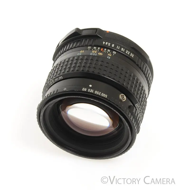 Pentax 67 6x7 LS Leaf Shutter 165mm F4 Telephoto Prime Lens [EXC-]