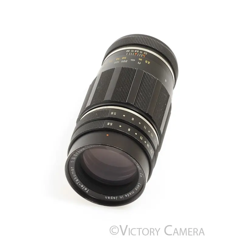 Pentax Asahi Tele-Takumar 200mm f5.6 Telephoto Lens for M42  [EXC]