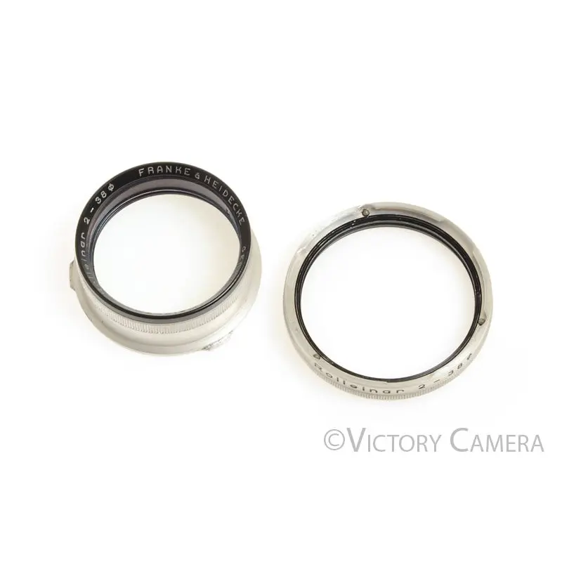 Rolleiflex Rolleinar II 2 Bay III 38mm Close Up Filter w/ Case [EXC+]