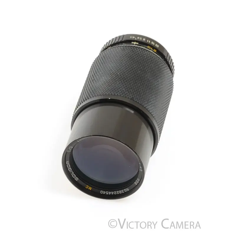 Soligor 70-210mm f4.5 MC Telephoto Zoom Lens for Pentax K Mount [EXC]
