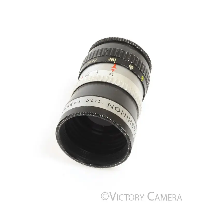 Yashica Cine-Yashinon 38mm f1.4 Prime Lens for D Mount [EXC]