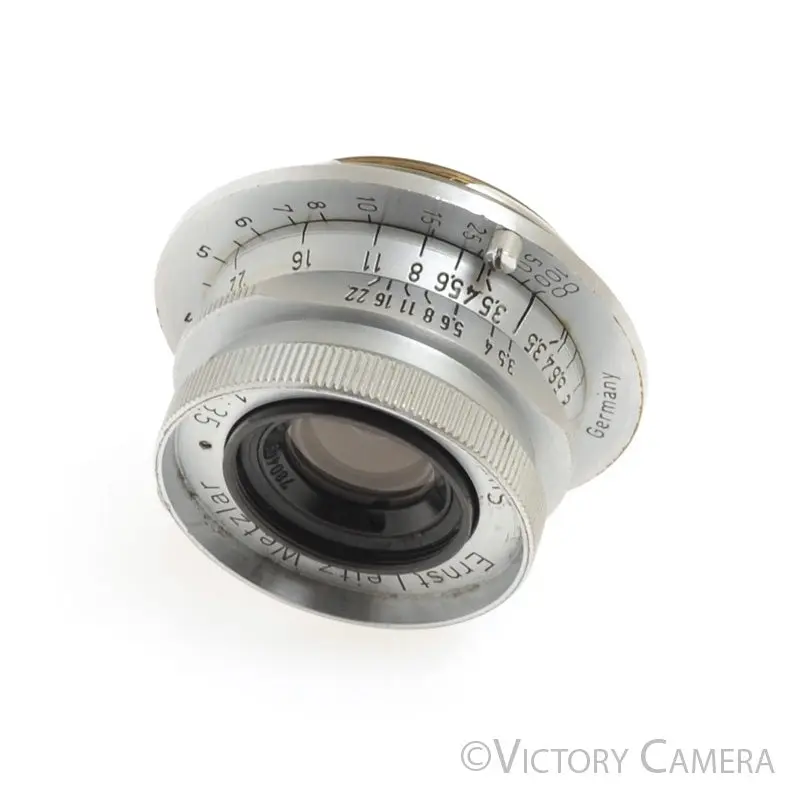 Leica Summaron 3.5cm 35mm F3.5 L39 LTM Screw Mount Lens (feet) [GOOD]