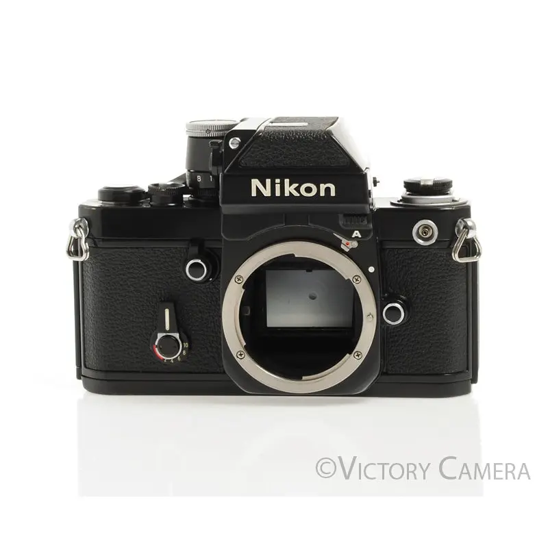 Nikon F2A F2 A Black 35mm Camera Body -Good Seals- [EXC-]
