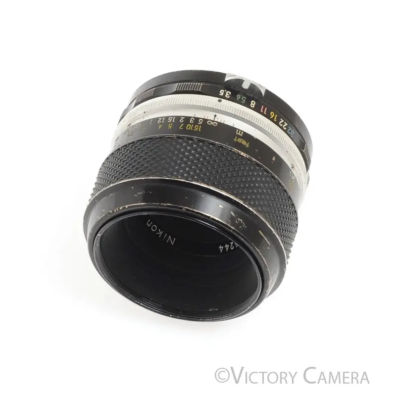 Nikon Micro-Nikkor 55mm f3.5 non-AI Macro Lens [Good]