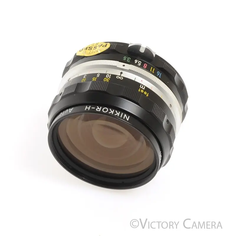Nikon Nikkor-H 2.8cm 28mm f3.5 non-AI Wide Angle Lens [MINT-]
