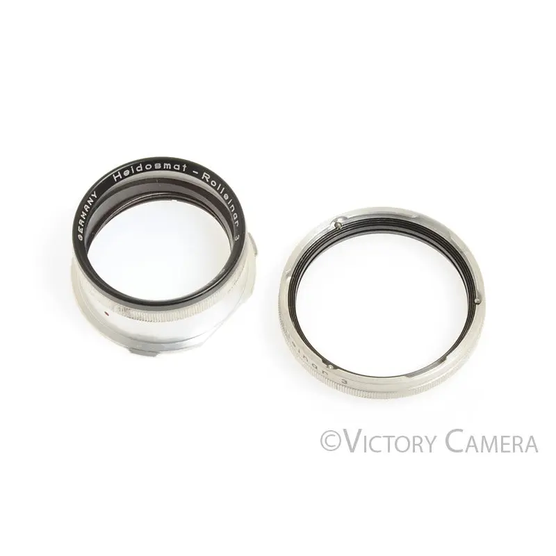 Rolleiflex Rolleinar III 3 Bay III 3 Close Up Filter w/ Case [EXC+]