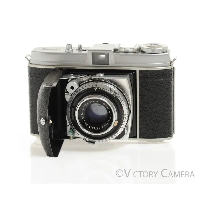 Kodak Retina Ib Chrome 35mm Camera w/ 50mm f2.8 Schneider Xenar Lens  [EXC+]