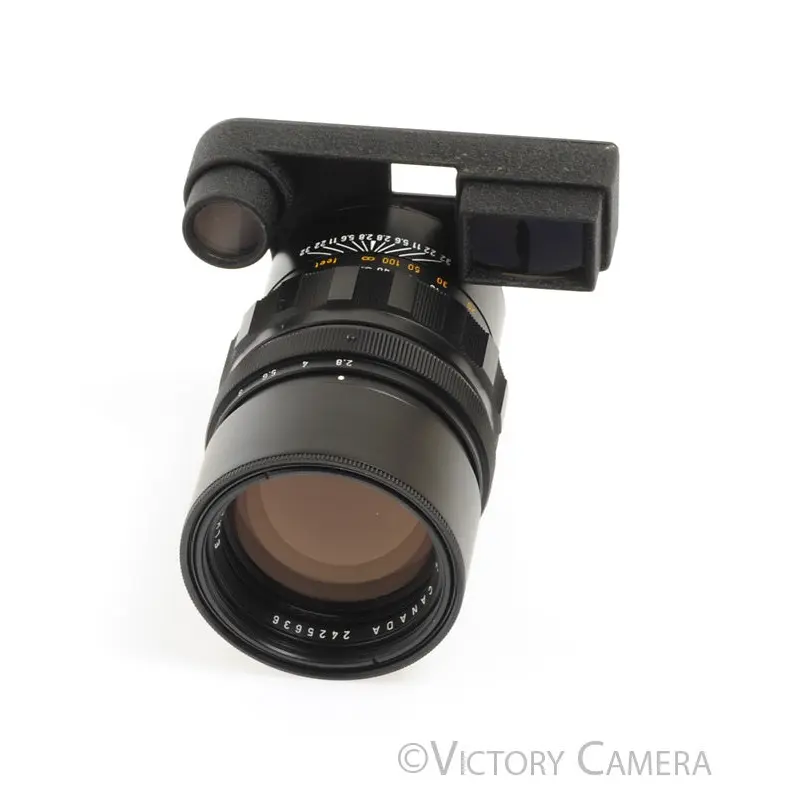 Leica Elmarit 135mm F2.8 M Lens with Goggles [MINT-]
