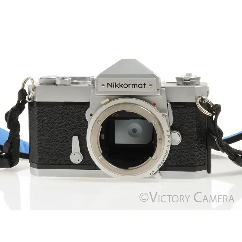 Nikon Nikkormat FT Chrome 35mm Film Camera Body [GOOD]