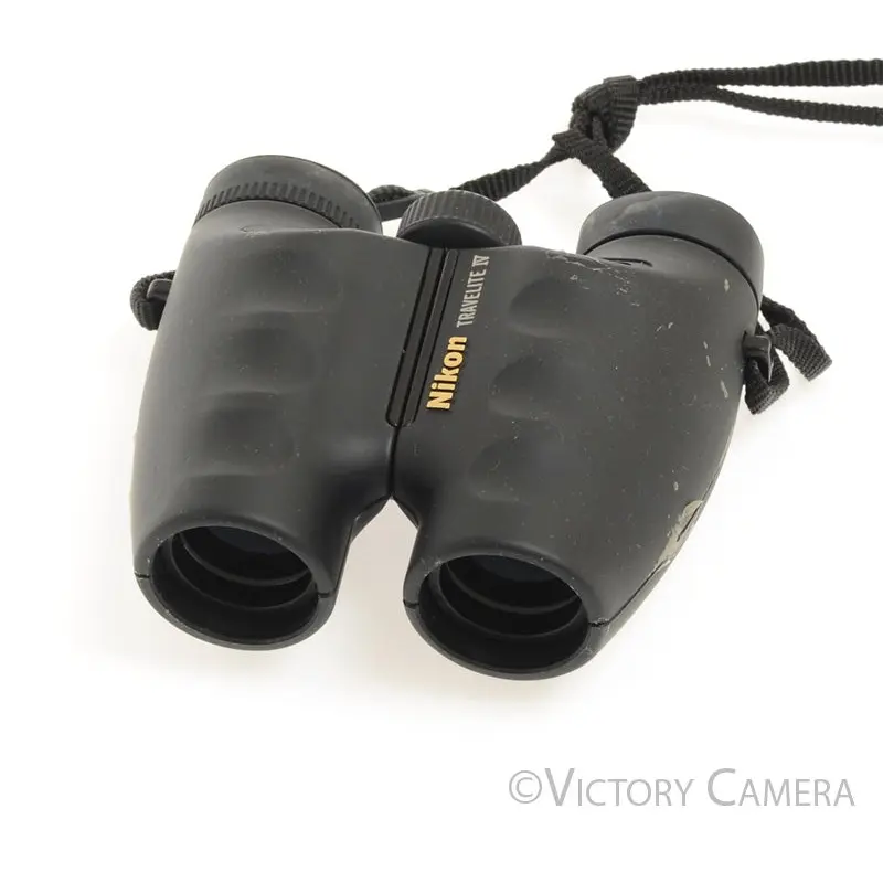 Nikon Travelite IV 10x25 Compact Binoculars -Clean Glass- [GOOD]