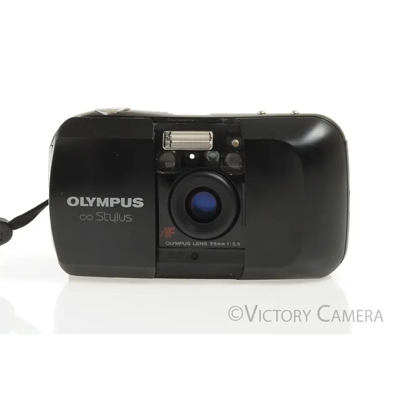 Olympus Stylus 35mm Point & Shoot Film Camera w/ 35mm f3.5 Lens [EXC]