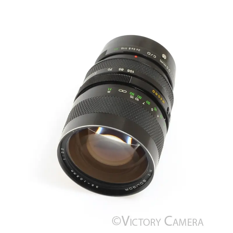 Soligor 35-105mm f3.5 MC Zoom Lens for Konica AR [EXC]