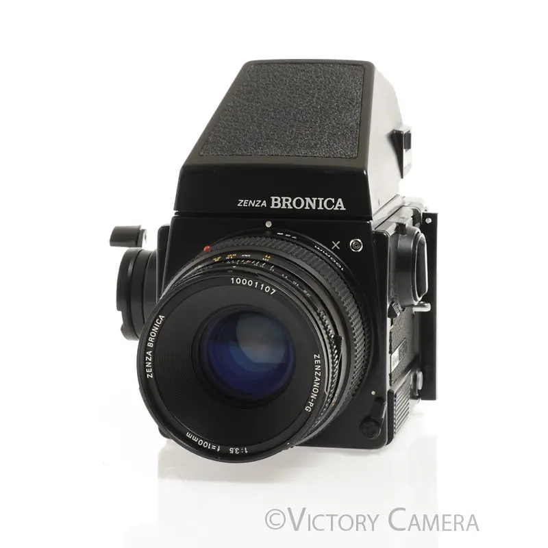 Zenza Bronica GS-1 6x7 Medium Format Camera w/ 100mm f3.5 Lens [EXC]