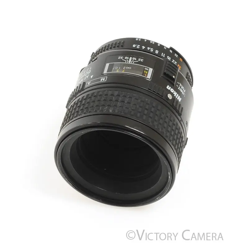 Nikon Micro-Nikkor 60mm f2.8 D AF-D Autofocus 1:1 Macro Lens [EXC-]