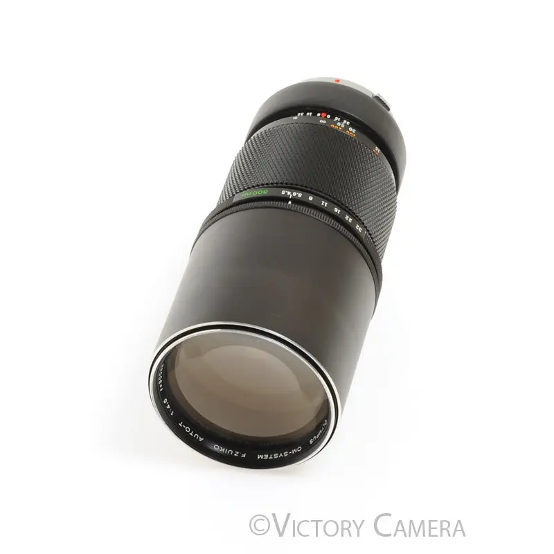 Olympus OM 300mm f4.5 F.Zuiko Auto-T Telephoto Prime Lens [EXC+]