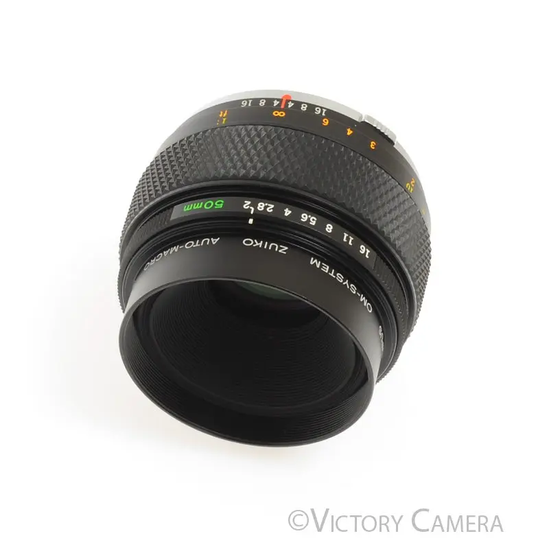 Olympus Zuiko 50mm f2 Auto-Macro Rare Lens for OM [EXC+]