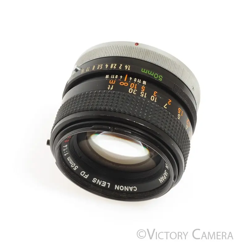 Canon 50mm F1.4 S.S.C Fast Prime Lens for FD Mount [EXC]