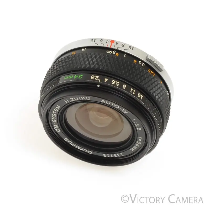 Olympus OM 24mm f2.8 H.Zuiko Auto-W Wide Angle Lens [EXC]