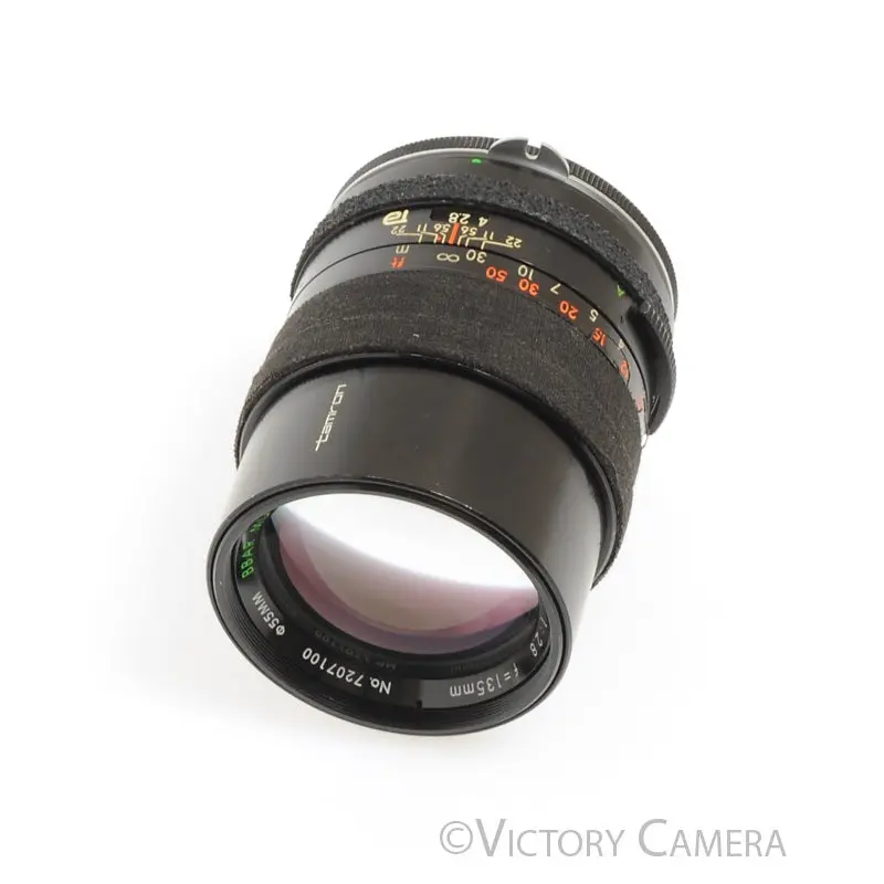 Tamron BBAR 135mm f2.8 Multi C. Telelphoto Adaptall Lens for Nikon [GOOD]
