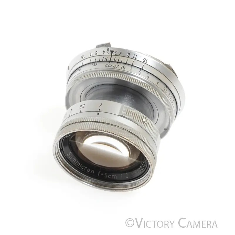 Leica 5cm F2 50mm Collapsible Summicron M Mount Lens [EXC]